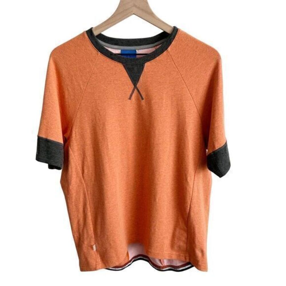 Primal Wear Men's‎ Passport Jersey T Shirt Top Orange Gray Extra Large
